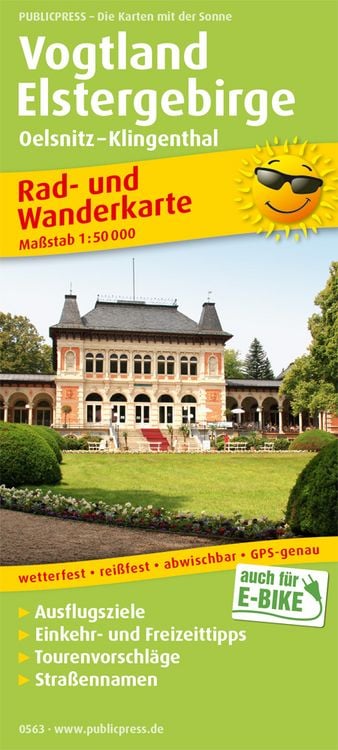 Produktbild: Vogtland - Elstergebirge 1:50 000