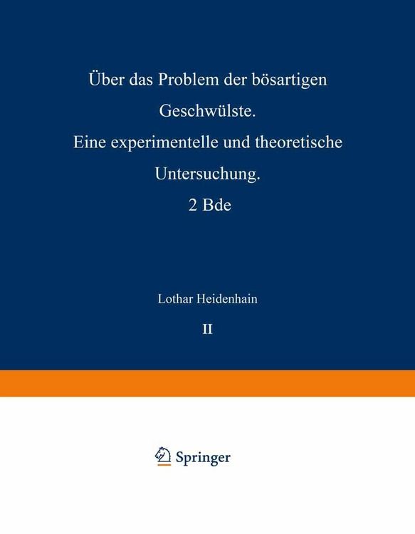 Produktbild: &Uuml;ber das Problem der B&ouml;sartigen Geschw&uuml;lste