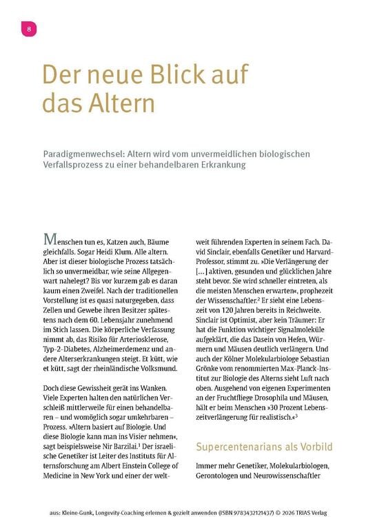 Produktbild: Longevity-Coaching erlernen und gezielt anwenden