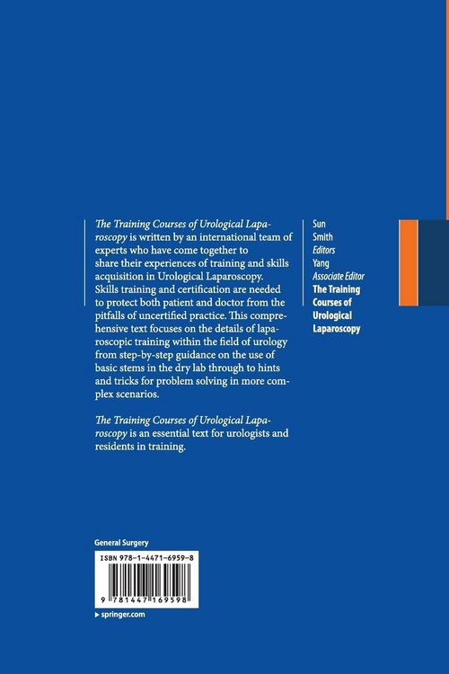 Produktbild: The Training Courses of Urological Laparoscopy
