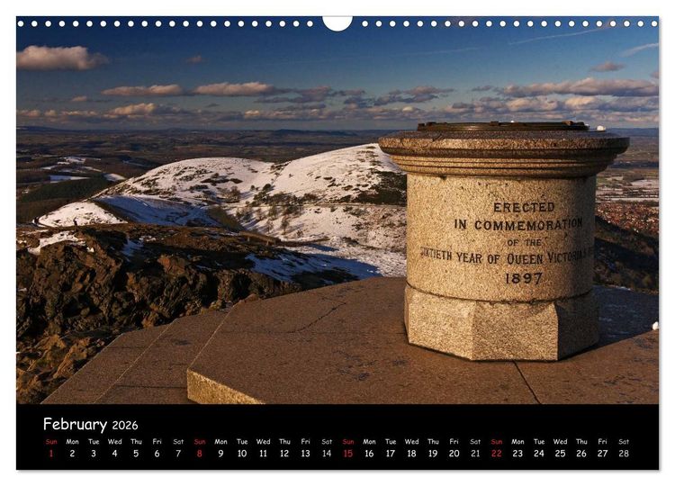 Produktbild: The Malvern Hills (Wall Calendar 2026 DIN A3 landscape), CALVENDO 12 Month Wall Calendar