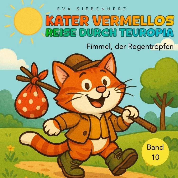 Produktbild: Kater Vermellos Reise durch Teuropia, Band 10 der illustrierten Kinderbuchreihe &iquest;Kater Vermellos Reise durch Teuropia&iquest; - ein Abenteuer &uuml;ber Mut und Fr