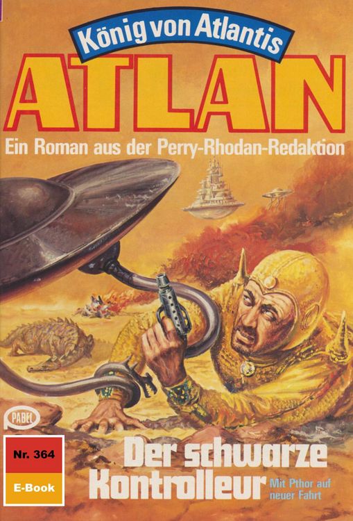 Produktbild: Atlan 364: Der schwarze Kontrolleur
