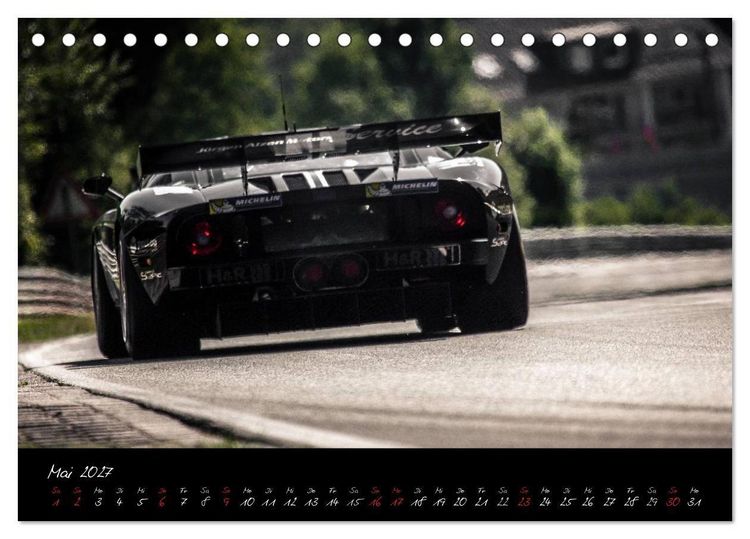 Produktbild: EMOTIONS ON THE GRID - VLN Langstreckenmeisterschaft N&uuml;rburgring (Tischkalender 2027 DIN A5 quer), CALVENDO Monatskalender