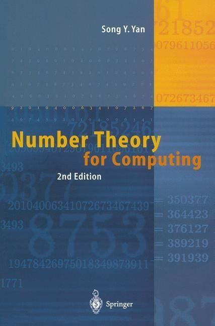 Produktbild: Number Theory for Computing