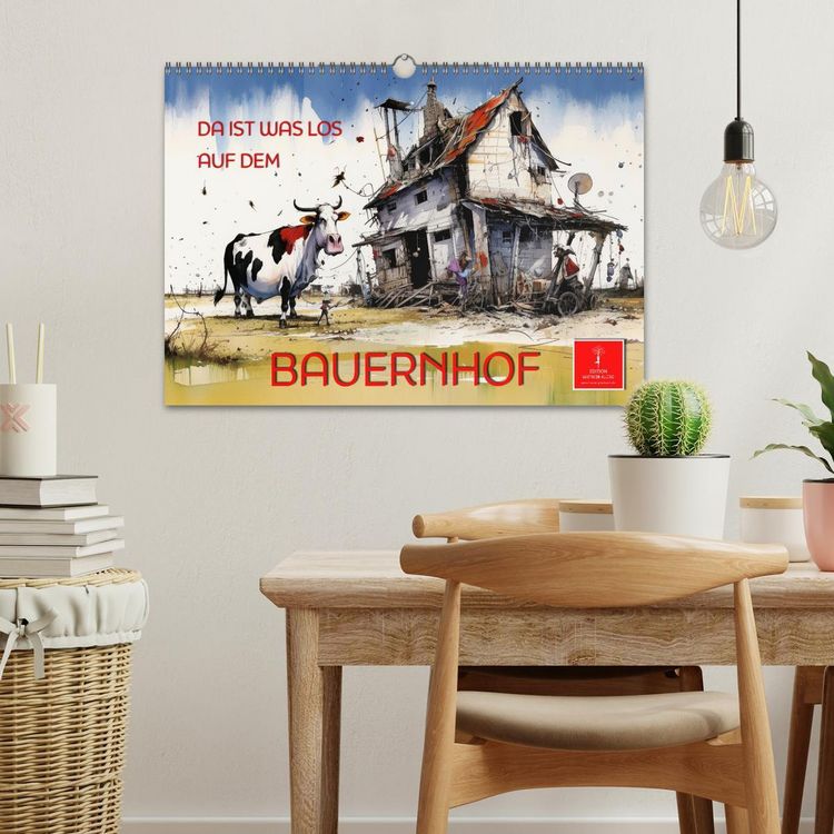 Produktbild: Da ist was los auf dem Bauernhof (Wandkalender 2026 DIN A3 quer), CALVENDO Monatskalender