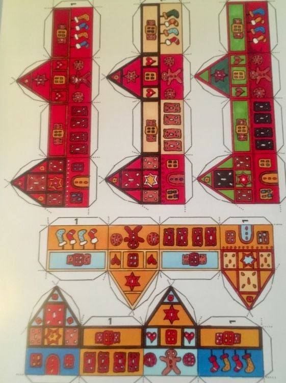 Produktbild: Weihnachtsmarkt - Papiermodell
