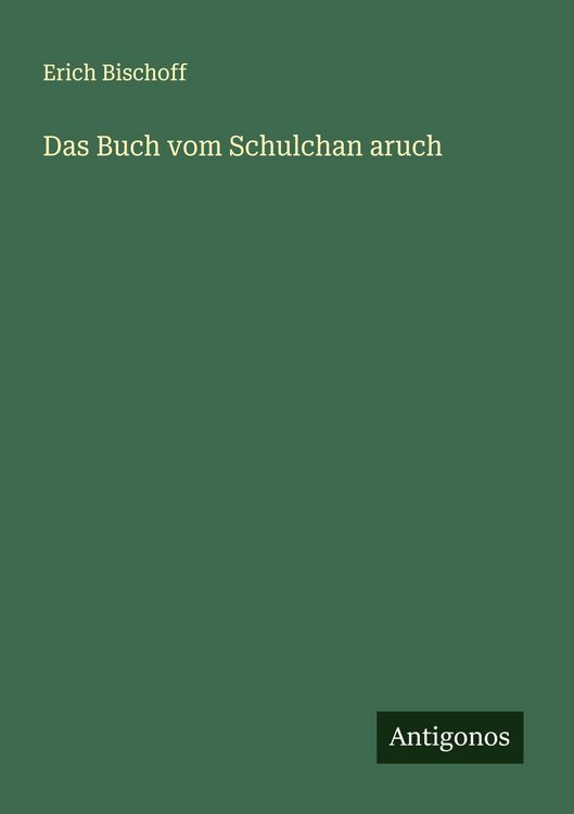 Produktbild: Das Buch vom Schulchan aruch