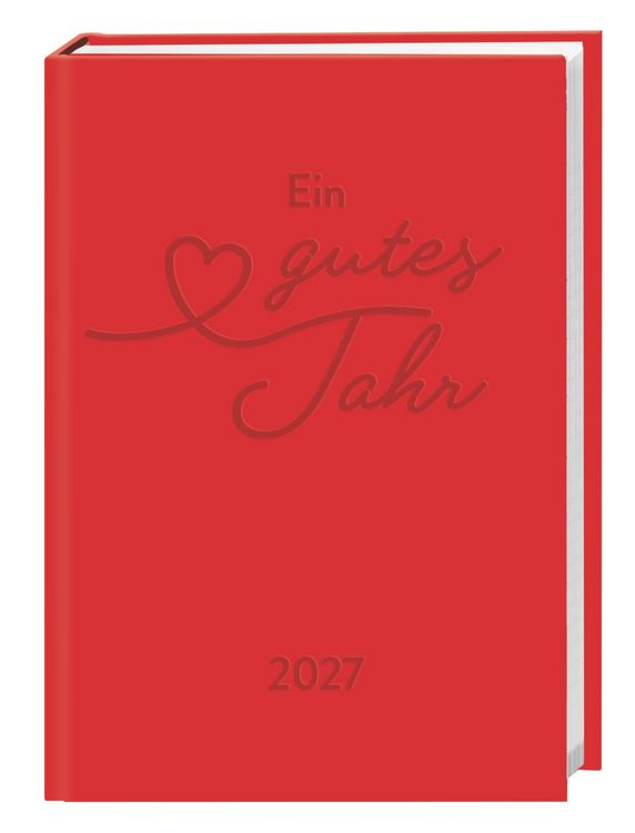 Produktbild: Kalenderbuch A7 koralle 2027