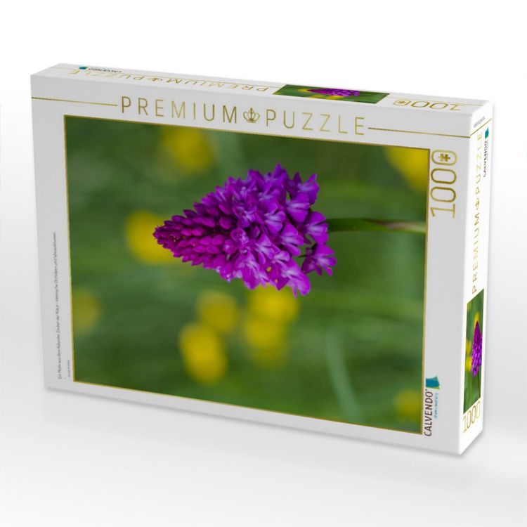 Produktbild: CALVENDO Puzzle Ein Motiv aus dem Kalender Zauber der Natur - Heimische Orchideen und Wiesenblumen | 1000 Teile Lege-Gr&ouml;&szlig;e 64x48cm Foto-Puzzle f&uuml;r gl&uuml;ckliche Stunden