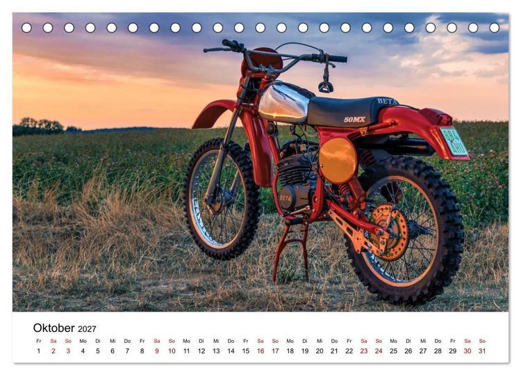 Produktbild: Bella Macchina (Tischkalender 2027 DIN A5 quer), CALVENDO Monatskalender