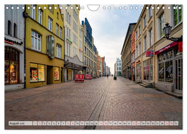 Produktbild: Wismar Impressionen (Wandkalender 2026 DIN A4 quer), CALVENDO Monatskalender