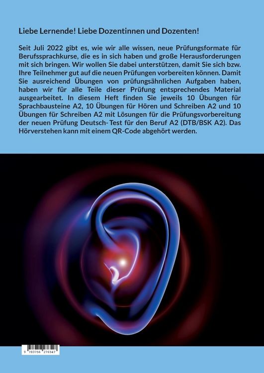 Produktbild: A2 Sprachbausteine Plus Schreiben Sowie A2 H&ouml;ren und Schreiben Deutsch-Test f&uuml;r den Beruf A2 Bsk