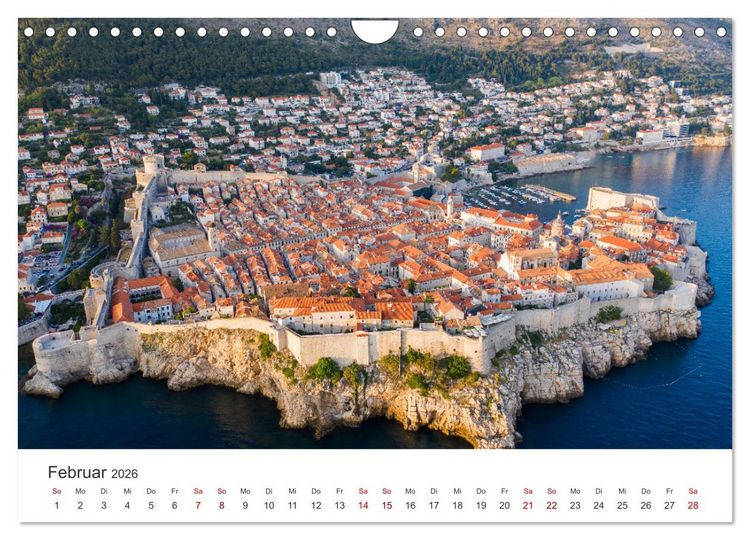 Produktbild: Kroatien - Eine Reise durch traumhafte Landschaften. (Wandkalender 2026 DIN A4 quer), CALVENDO Monatskalender