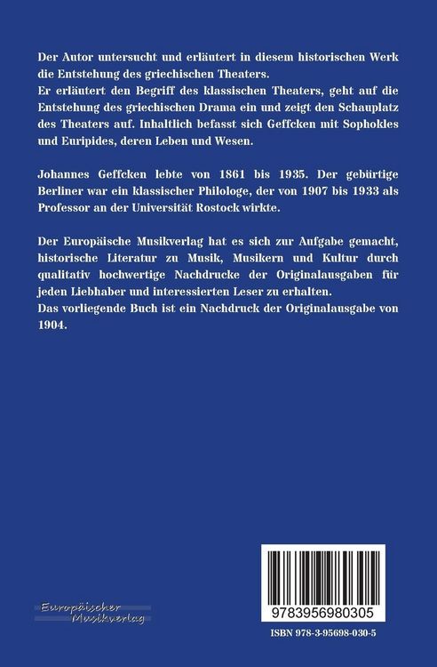 Produktbild: Das griechische Drama