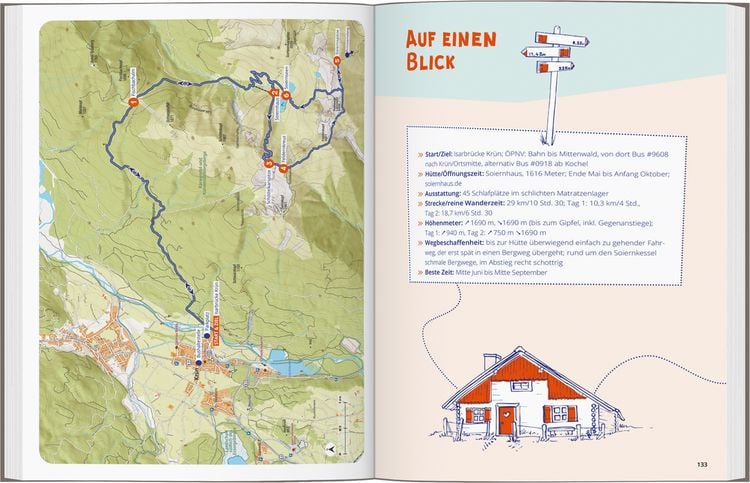 Produktbild: DUMONT Wanderzeit H&uuml;ttentouren vom Allg&auml;u bis Berchtesgaden