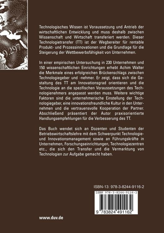 Produktbild: Technologietransfer zwischen Wissenschaft und Wirtschaft