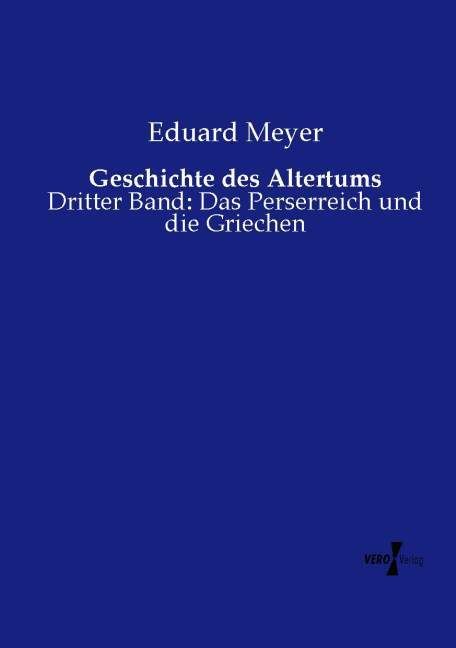 Produktbild: Geschichte des Altertums