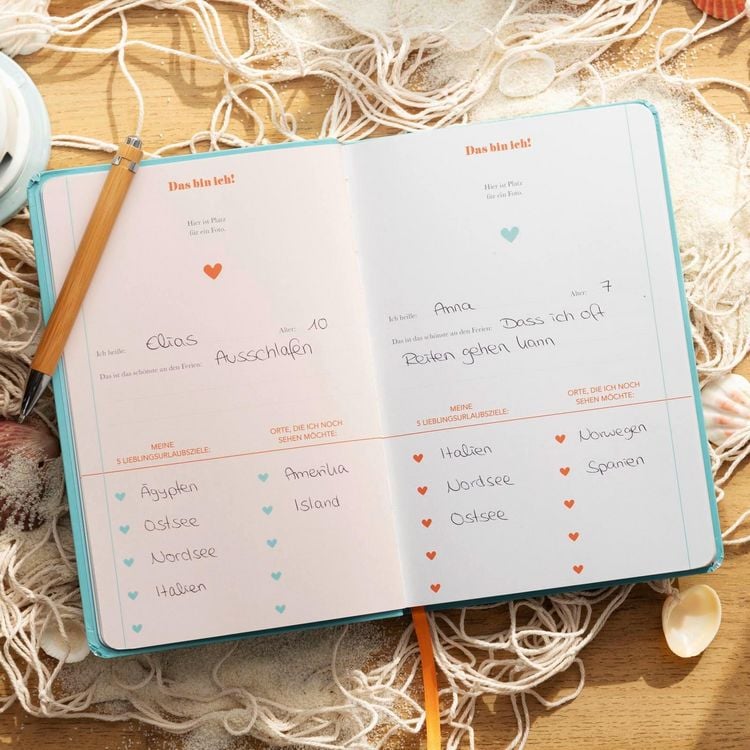Produktbild: Familien-Reisetagebuch