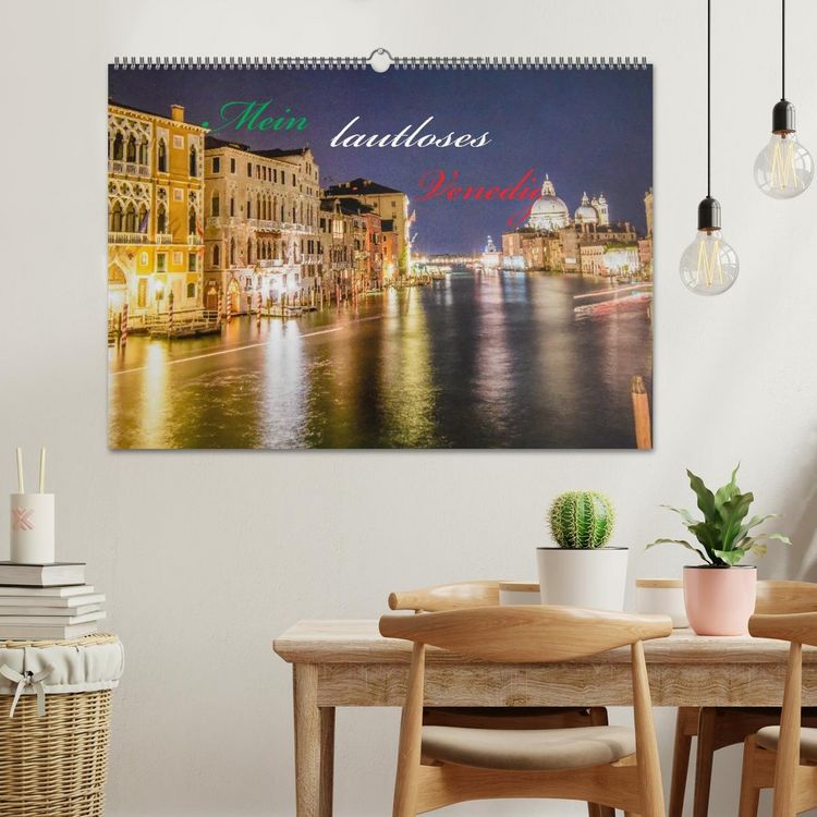 Produktbild: Mein lautloses Venedig (Wandkalender 2026 DIN A2 quer), CALVENDO Monatskalender