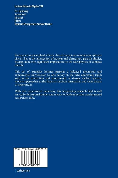 Produktbild: Topics in Strangeness Nuclear Physics