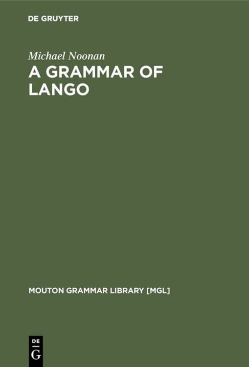 Produktbild: A Grammar of Lango