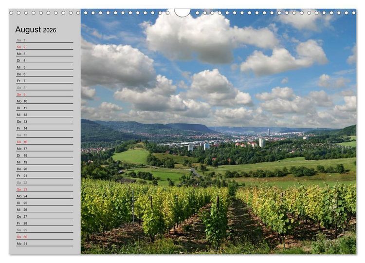 Produktbild: Jena in Th&uuml;ringen (Wandkalender 2026 DIN A3 quer), CALVENDO Monatskalender