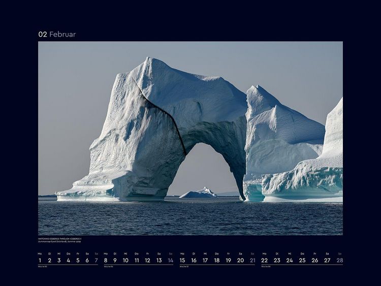 Produktbild: Eiswelten - KUNTH Wandkalender 2027