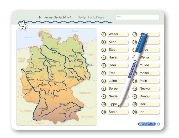 Produktbild: Ich kenne Deutschland - Deutschlands Flüsse