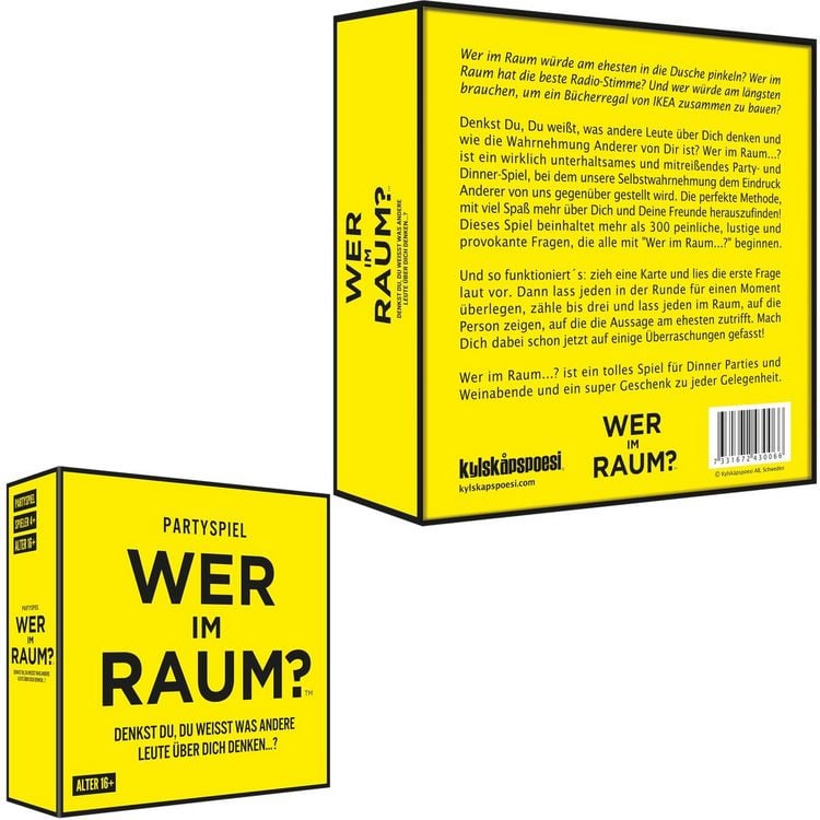 Produktbild: Pegasus - Wer im Raum?, Kartenspiel