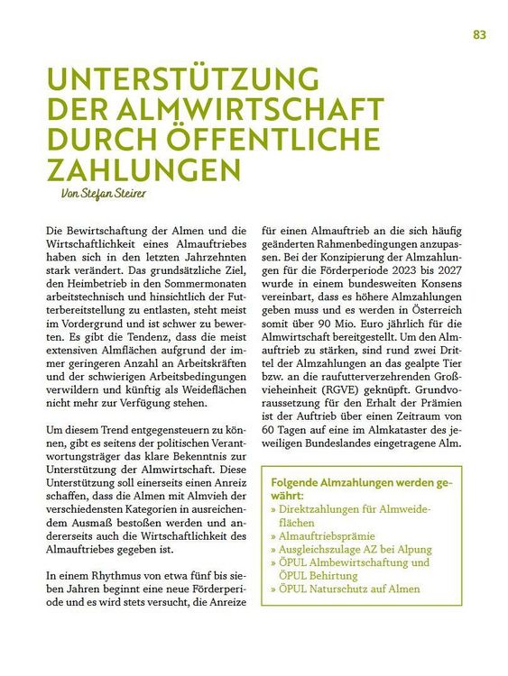 Produktbild: &Uuml;ber die Alm