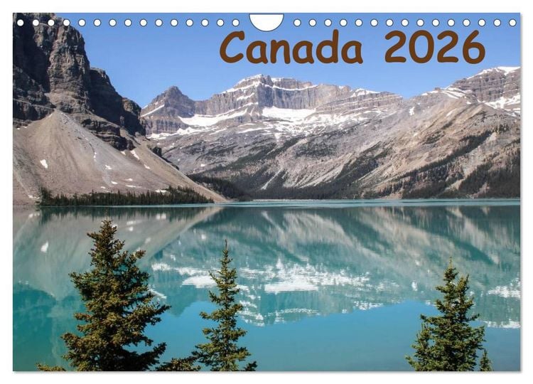 Produktbild: Canada 2026 (Wall Calendar 2026 DIN A4 landscape), CALVENDO 12 Month Wall Calendar