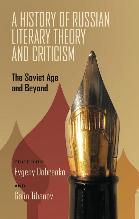 Produktbild: A History of Russian Literary Theory and Criticism