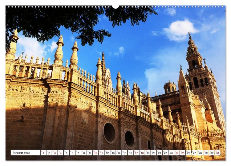 Produktbild: Santa Mar&iacute;a de la Sede (Wandkalender 2026 DIN A2 quer), CALVENDO Monatskalender