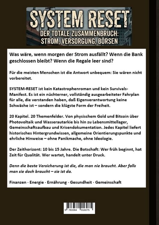 Produktbild: System Reset