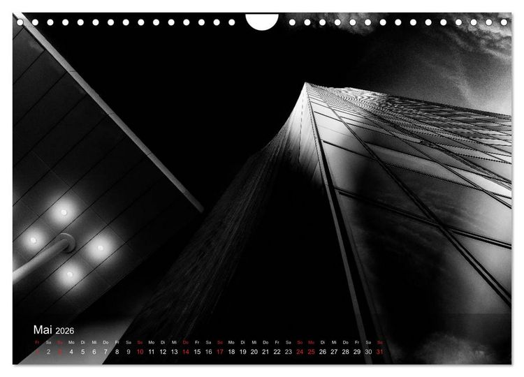Produktbild: Direction Sky - Faszination Architektur 2026 (Wandkalender 2026 DIN A4 quer), CALVENDO Monatskalender