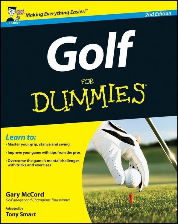 Produktbild: Golf For Dummies, UK Edition