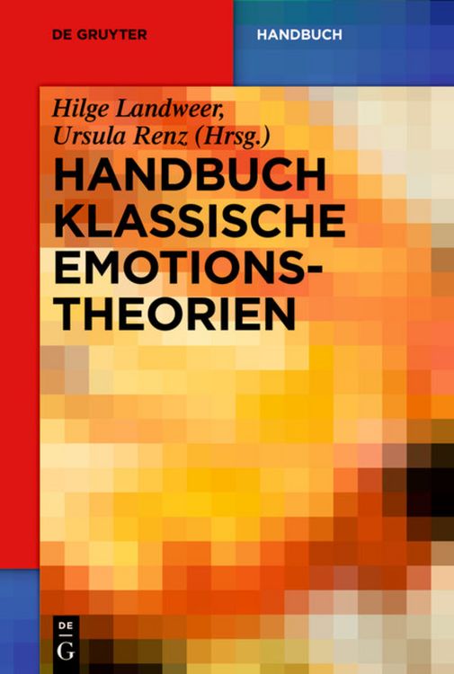 Produktbild: Handbuch Klassische Emotionstheorien