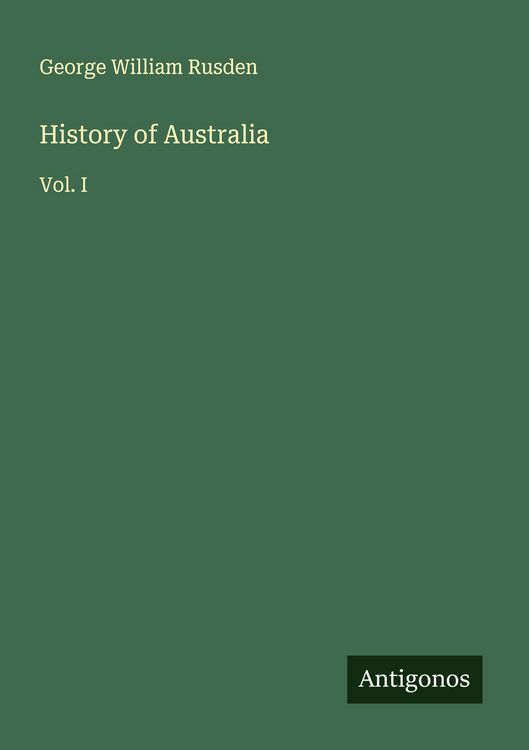 Produktbild: History of Australia