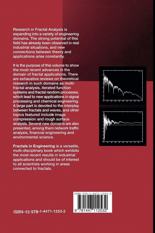 Produktbild: Fractals in Engineering