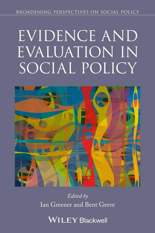 Produktbild: Evidence and Evaluation in Social Policy