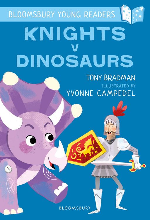 Produktbild: Knights V Dinosaurs: A Bloomsbury Young Reader