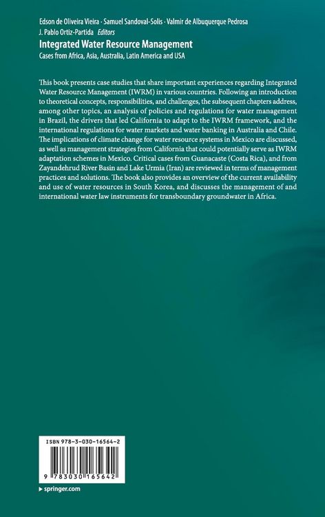 Produktbild: Integrated Water Resource Management