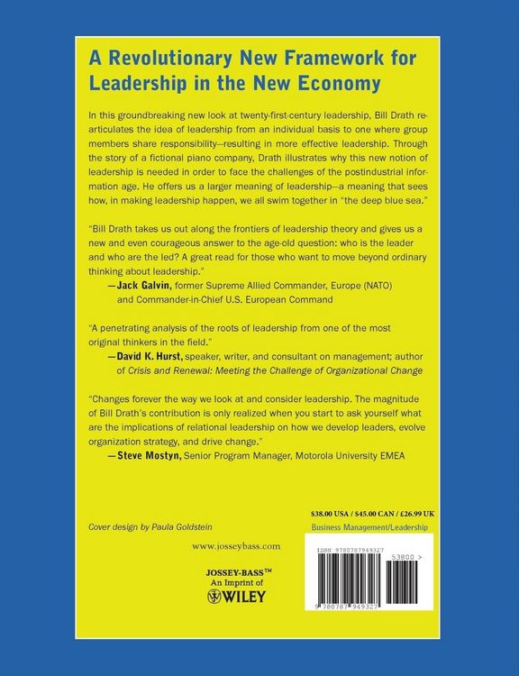 Produktbild: The Deep Blue Sea: Rethinking the Source of Leadership