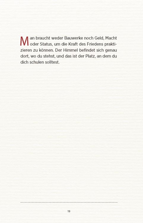 Produktbild: Die Kraft des Friedens