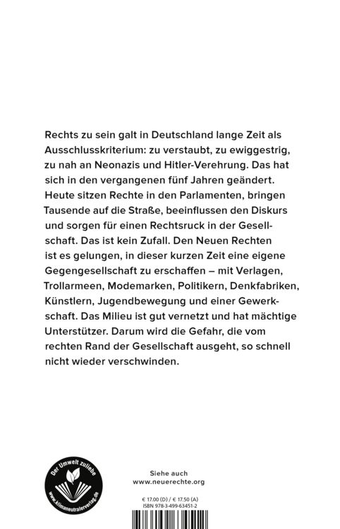 Produktbild: Das Netzwerk der Neuen Rechten