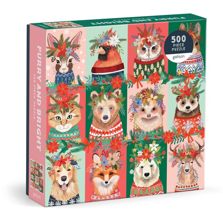 Produktbild: Furry and Bright 500 Piece Puzzle