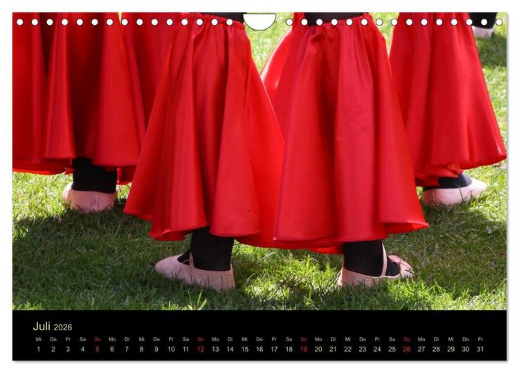 Produktbild: M&auml;dchentr&auml;ume - Ballett und Tanz (Wandkalender 2026 DIN A4 quer), CALVENDO Monatskalender