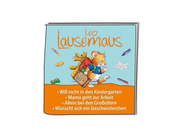 Produktbild: Content-Tonie: Leo Lausemaus - Das Original-H&ouml;rspiel zu den B&uuml;chern 2