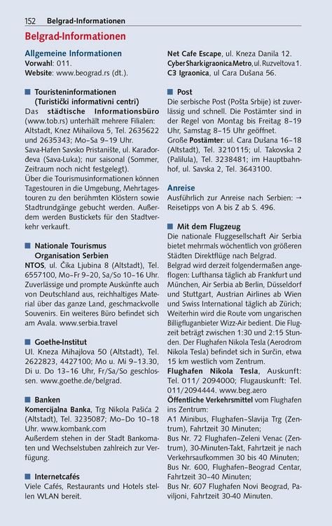 Produktbild: TRESCHER Reisef&uuml;hrer Serbien